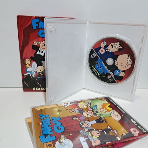 Family Guy Season 6 DVD used, comedy animated series