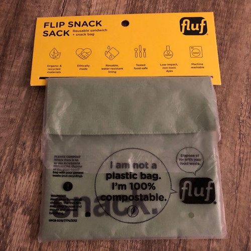 Flip Snack Sack reusable snack bag new