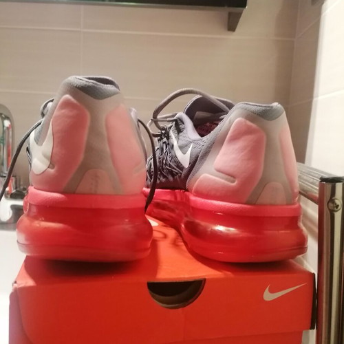 Nike Air Max sneakers like new, size 46, gray and orange