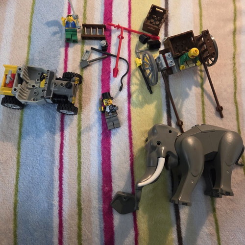LEGO Adventurers Orient Expedition Elephant Caravan used set