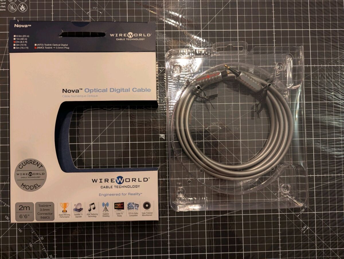 Wireworld Nova Optical 2m Toslink to… - € 25,00 - Vendora.cy