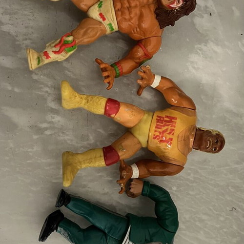 WWF vintage 90s figures set of 3 used