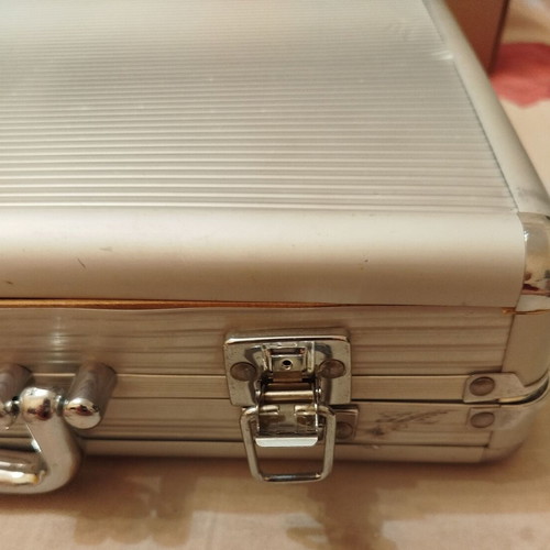 Makeup case used, clean inside