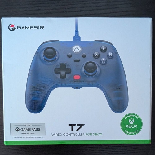 Gamesir T7 wired gamepad with Hall Effect sticks for PC and Xbox