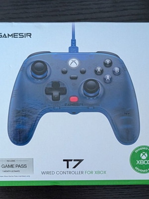 Gamesir T7 wired gamepad with Hall Effect sticks for PC and Xbox