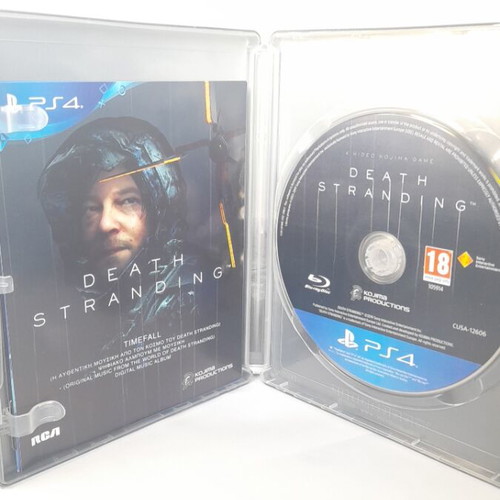 Death Stranding Special Edition PS4 like new, Greek edition with Steelbook and manual