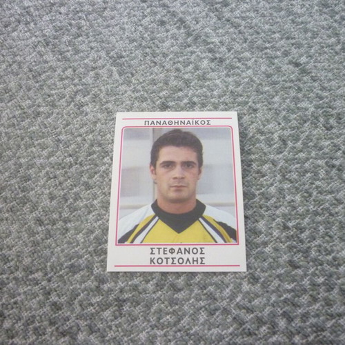 Stefanos Kotsolis Panini Football 2002 sticker new, number 202