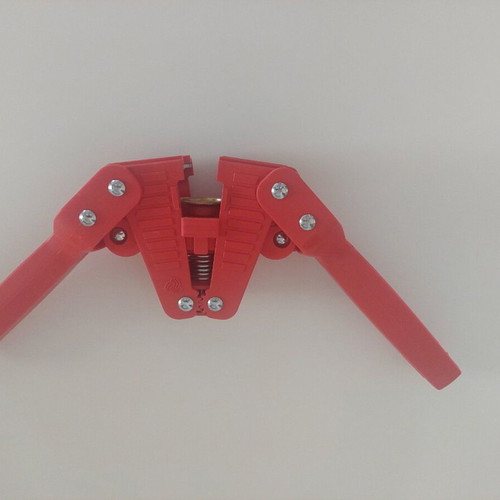 Ferrari Group Emily Bottle Capper with Lever for 26 mm Caps, Red