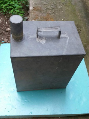 Αλουμινένιο μπιτόνι μεταχειρισμένο σε άριστη κατάσταση