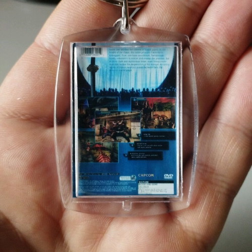 Onimusha PS2 keychain, acrylic
