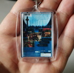 Onimusha PS2 keychain, acrylic