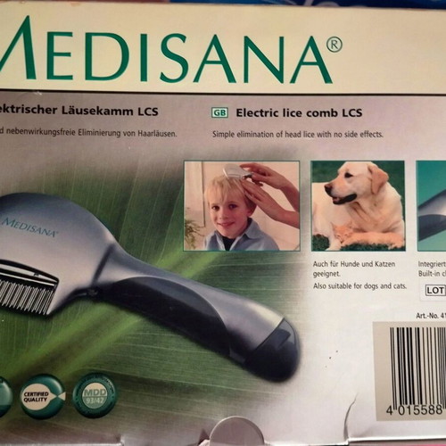 Medisana electric comb new