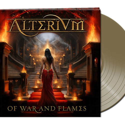 Alterium Of War And Flames 2024 limited edition coloured vinyl LP new