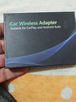 Ασύρματος προσαρμογέας Carplay και Android Auto νέος