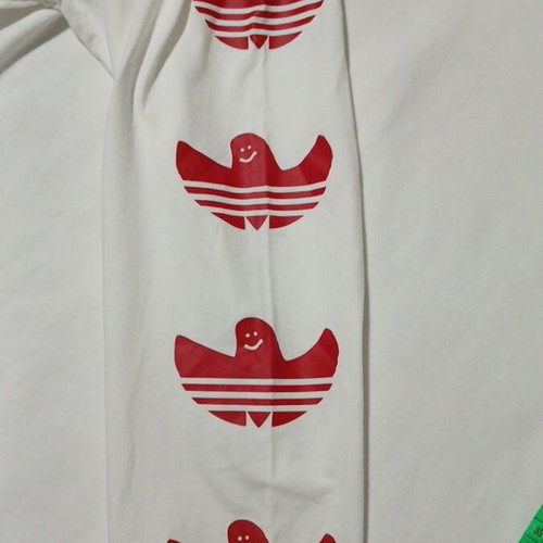 Adidas men's blouse like new, cotton, white, size M