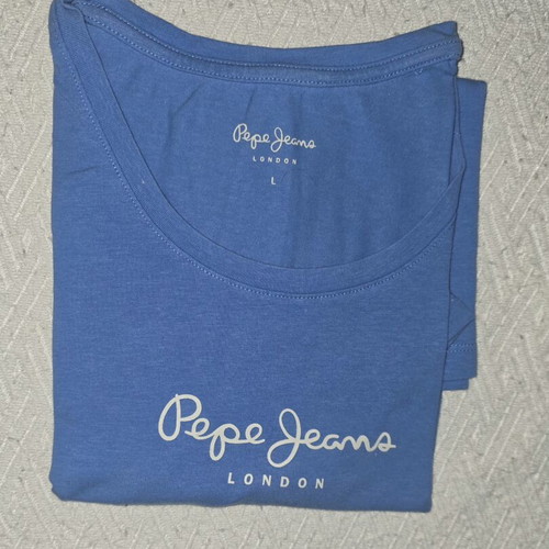 Pepe Jeans T-shirt like new, blue, size L
