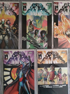 Battle of the Planets #1-5 mint comics in plastic box