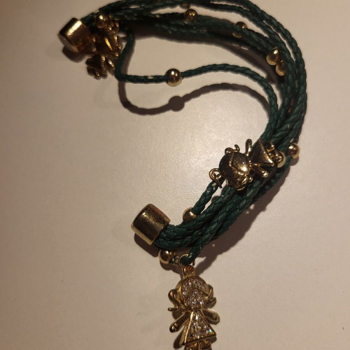 Bracelets like new, set with various designs and colors