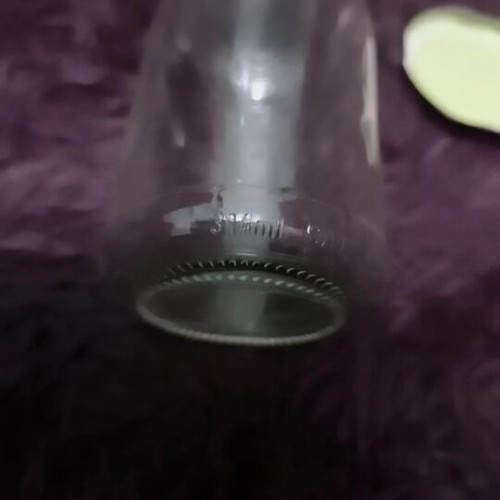 Glass cylindrical jar 314ml used with metal screw lid