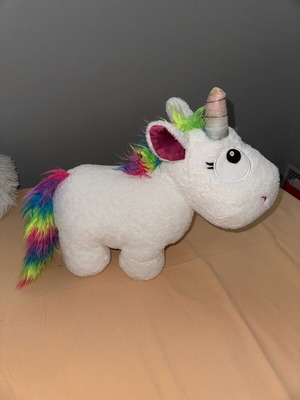 Plush unicorn used, washed