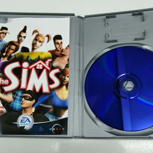 The Sims Platinum PlayStation 2 game, English