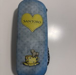 Glasses case like new, blue