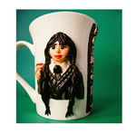 Handmade Wednesday mug new, gothic style