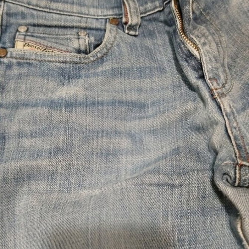 Diesel slim jeans blue like new with slight flare