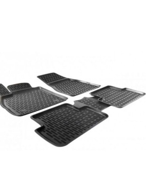 Πατάκια μάρκε για Hyundai Elantra 2015+ λάστιχο σκαφάκια μαύρα perflex 4 τεμ.
