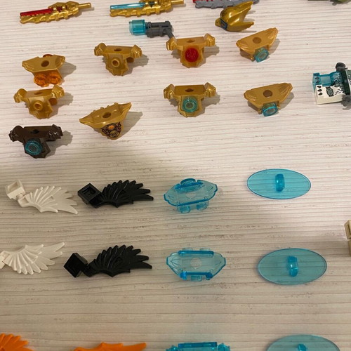 Lego Chima figures and accessories used collection