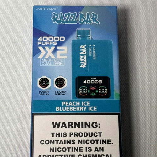 RAZZ BAR VAPE 40.000 PUFFS!!! - € 22,00