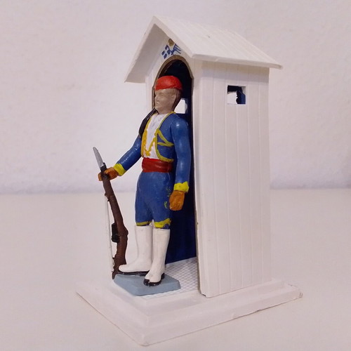 Athina figure Cretan guard 1960s used