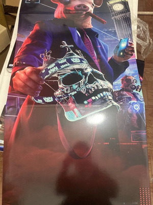Watch Dogs Legion Promo Store Display Floor Stand new