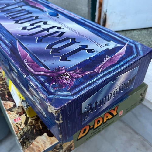 Atmosfear board game used, cassette missing
