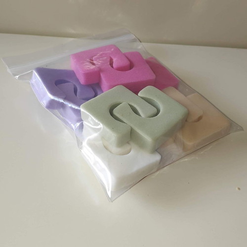 Cuccio Pro Toezees pedicure toe separators new, pack of 12 pastel colors
