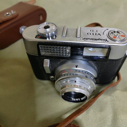 Vintage Vongathia Camera 1968 Model Used, Made in Germany with Tripod