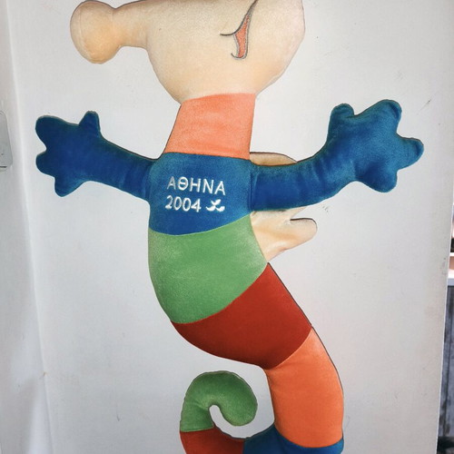 Proteas mascot Paralympic Games 2004 like new, 65 cm