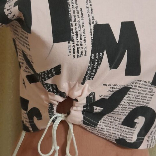 Nek Kids Wear asymmetrical short-sleeve blouse like new, for girl 14 years