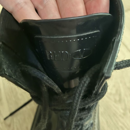 Red Valentino rubber ankle boots used, size 40, black