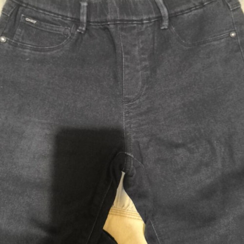 Only skinny jeans like new, dark blue