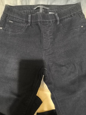 Only skinny jeans like new, dark blue
