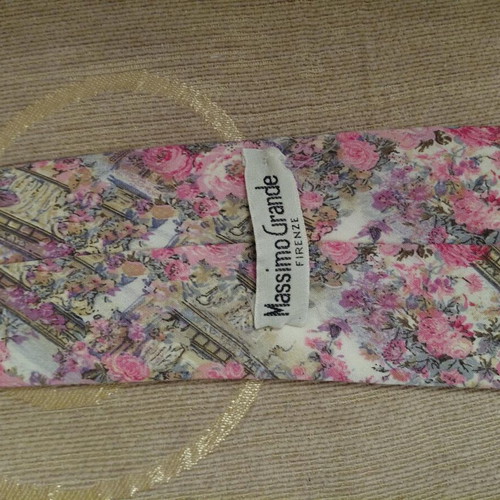 Men's ties vintage set of 7 silk and synthetic like new