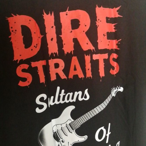 Dire Straits Sultans of Swing Unisex T-shirt 2XL new, cotton