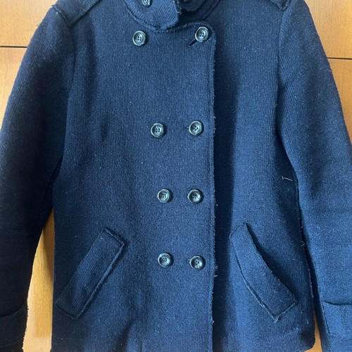 Sisley women's blue outerwear like new, size XL