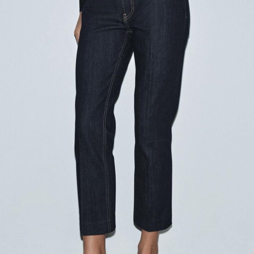 Zara ZW Collection Bootcut Jeans dark blue size 38 new with tag