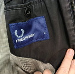 Fred Perry jacket used, size Large, blue