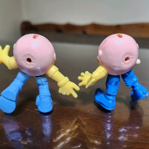 Vintage MA-KI 6 figures used, No7 Fafoutis & No22 Mytaras