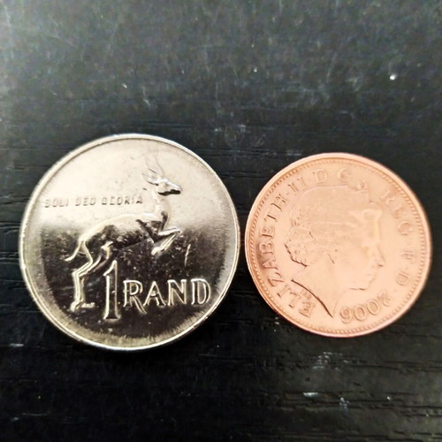 Coins used, pack of 24 pieces from various countries