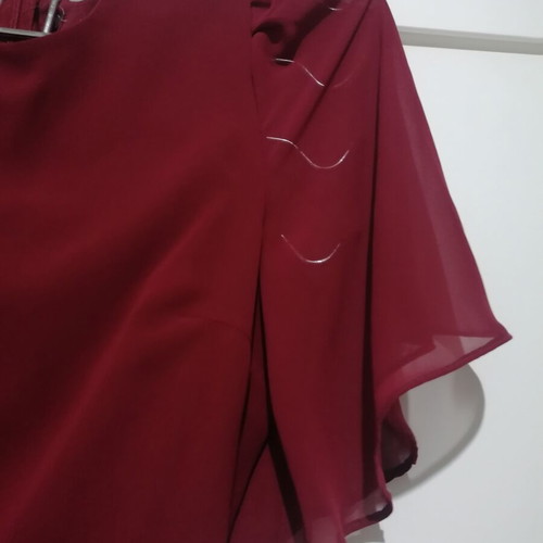Trendyol burgundy dress size S