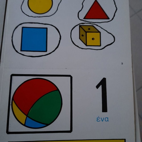 Number learning cards 1 to 10 new